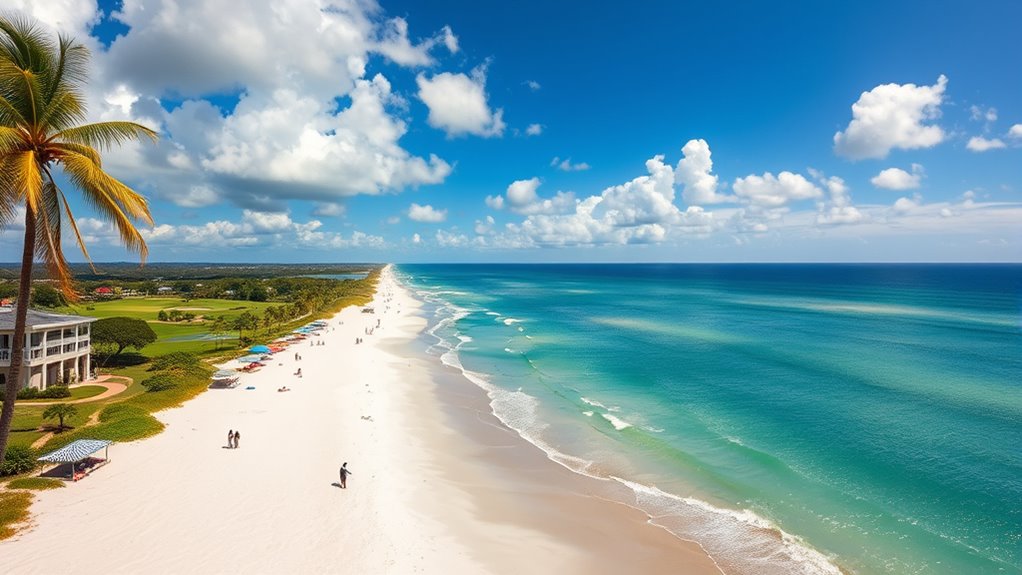 luxury beaches and golf