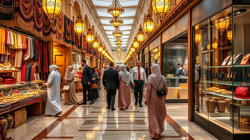 luxury shopping and souqs