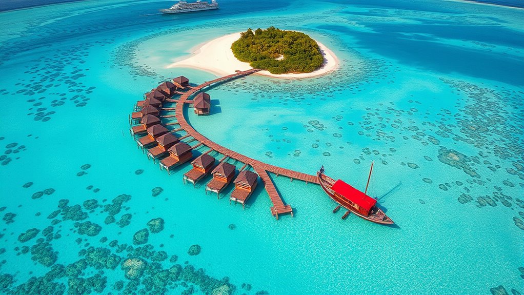 maldives islands reefs luxury