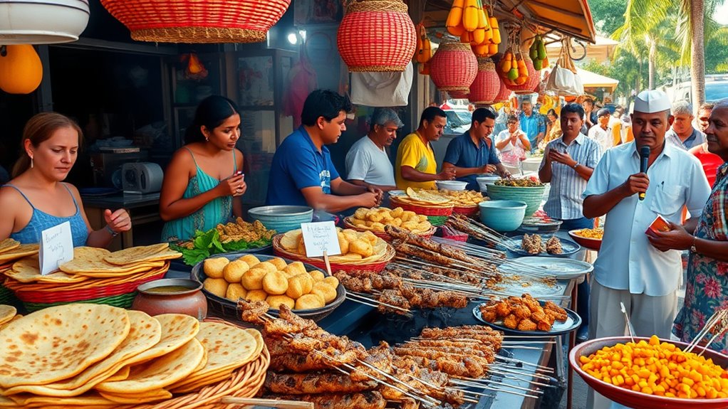 maldivian flatbreads and snacks