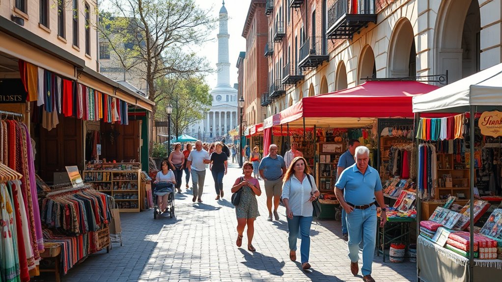 markets shopping local charm
