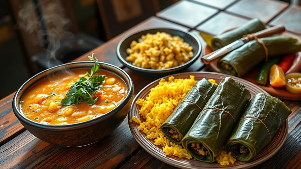 mayan inspired flavorful staple ingredients