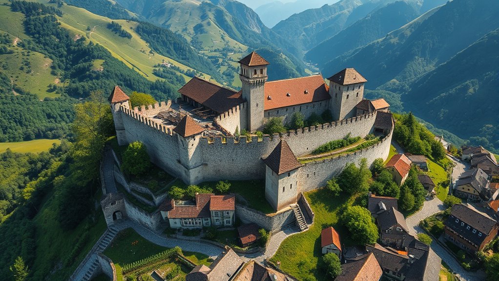 medieval castle defensive architecture