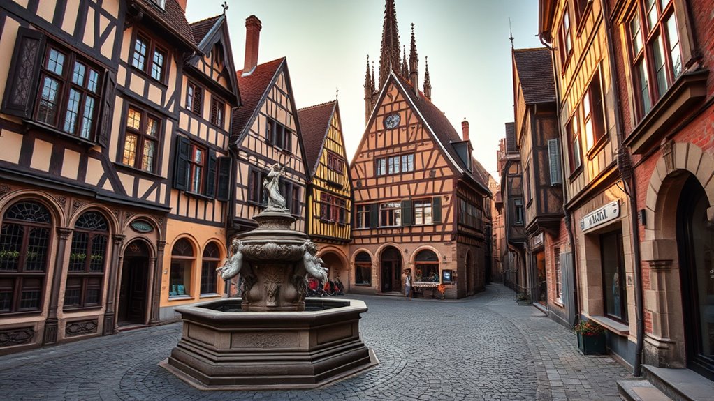 medieval towns and renaissance architecture