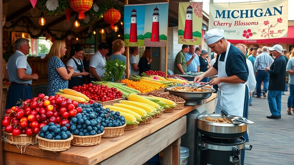 michigan food festival celebrations