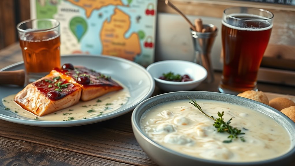 michigan s iconic cherry and hot dogs