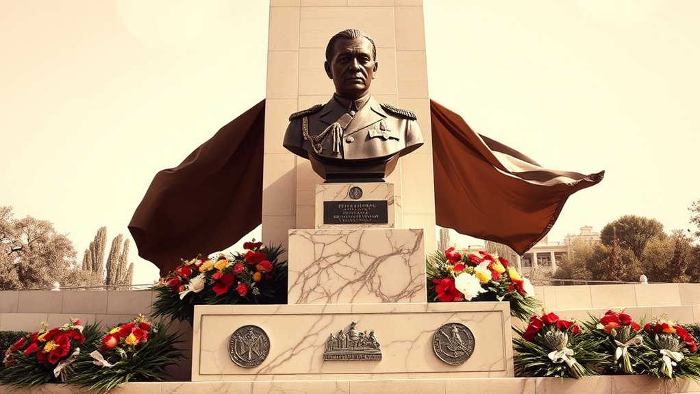 military memorials honor sacrifices
