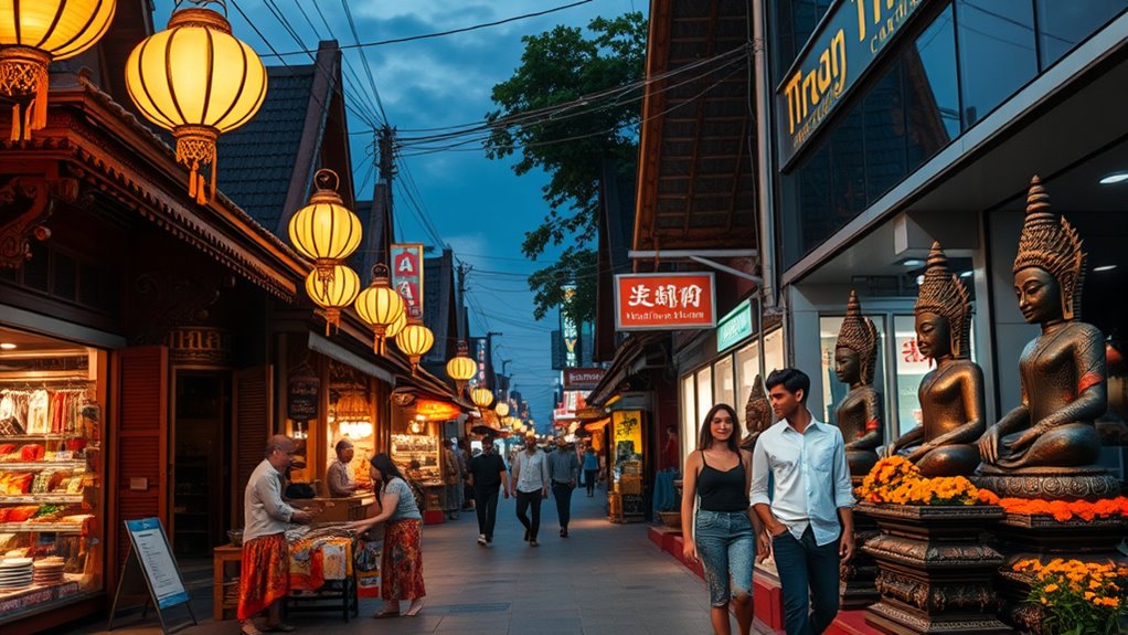 modern cultural fusion in thailand