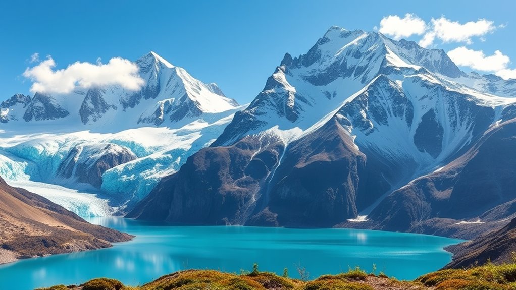 mountain glaciers scenic hikes