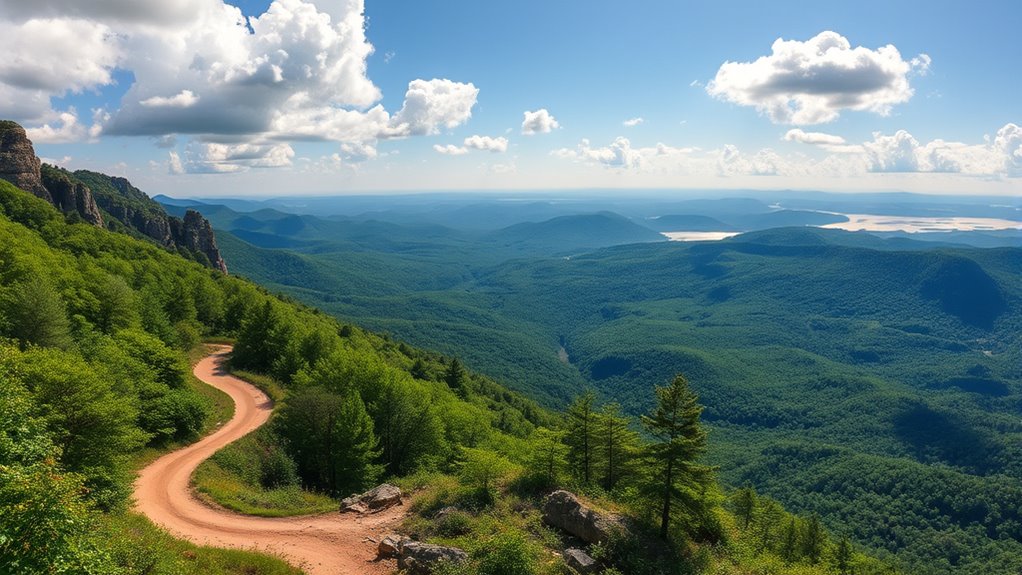 mountain scenery and outdoor adventures