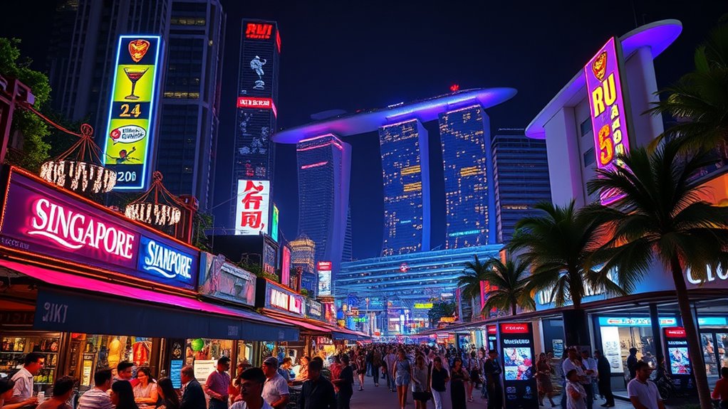 night markets and rooftop bars