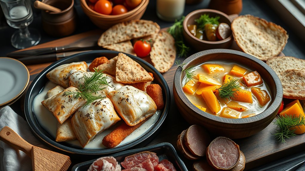 norwegian heritage on plates