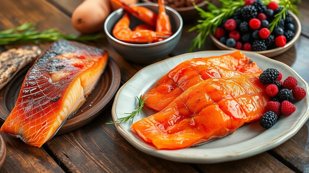 pacific seafood and regional specialties