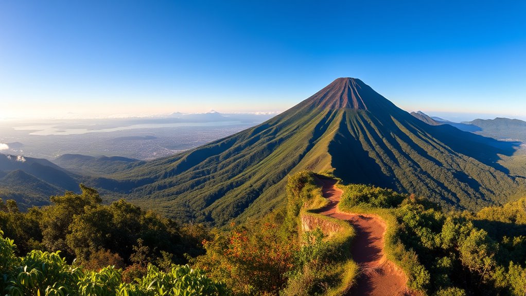 panoramic mountain hiking adventure
