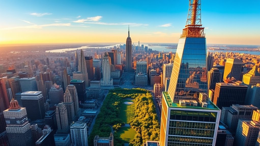 panoramic sunset observation options