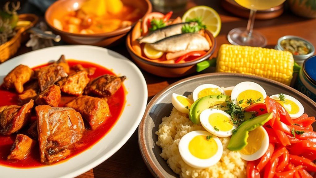 peruvian dishes showcase diversity