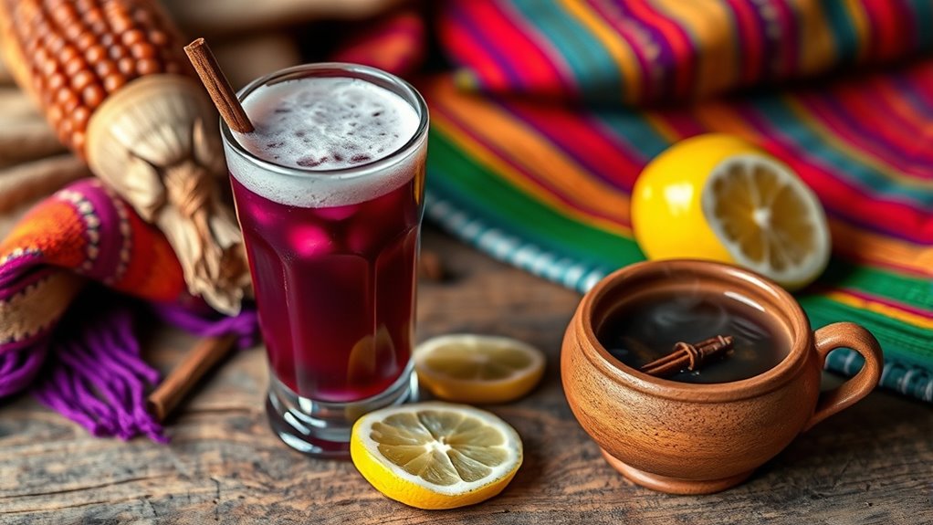 peruvian traditional beverage selection