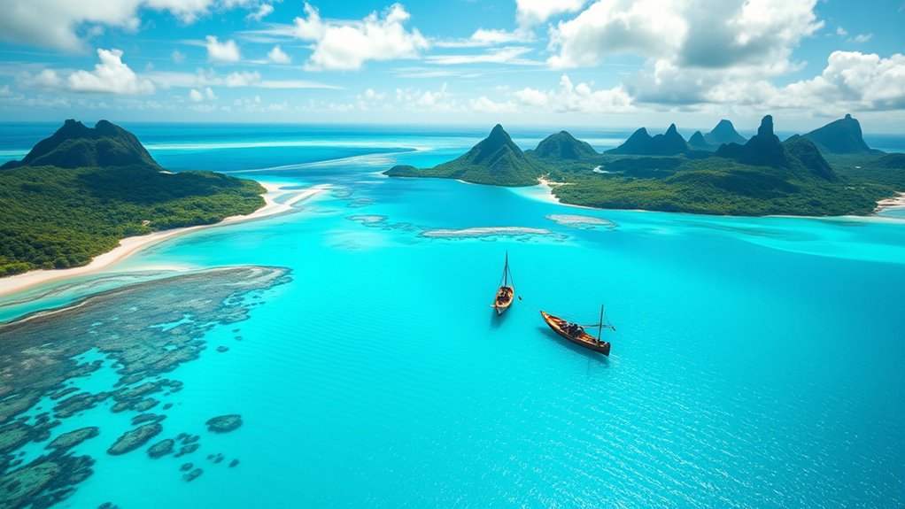 polynesian islands diverse landscapes