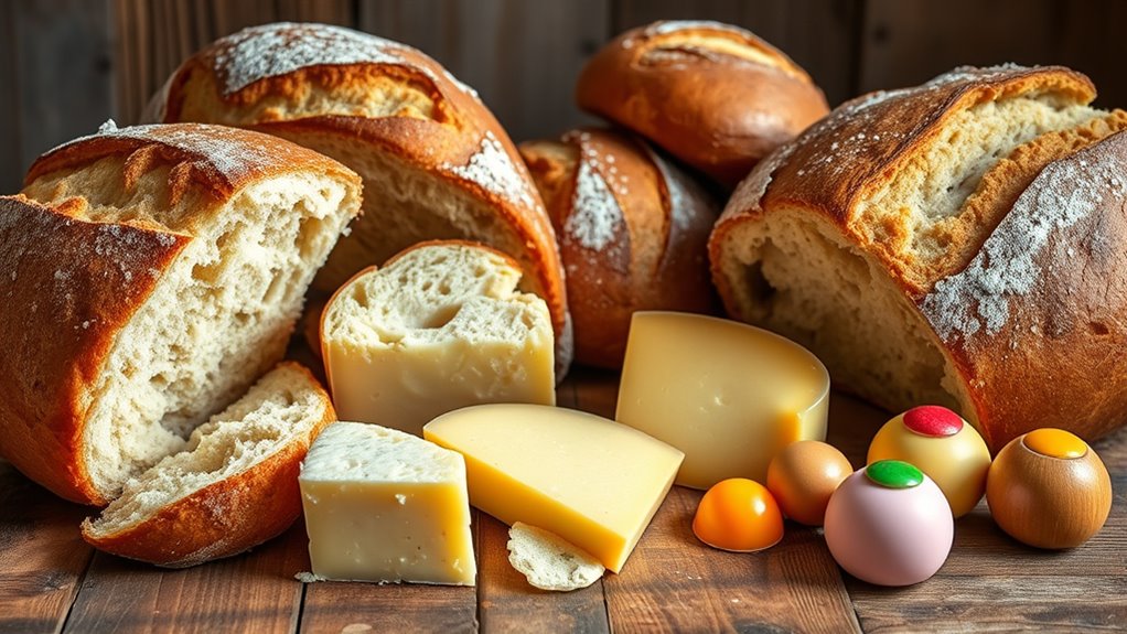 portuguese breads and cheeses