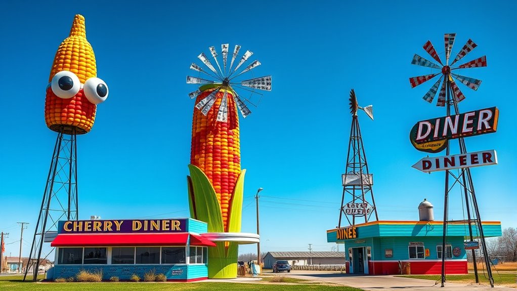 quirky midwest roadside attractions