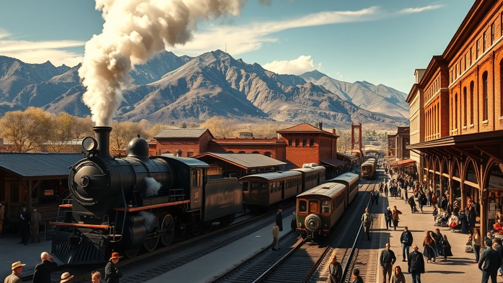 railroads spurred urban growth