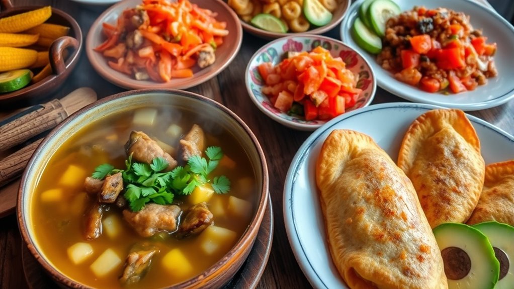 regional dishes vary geographically