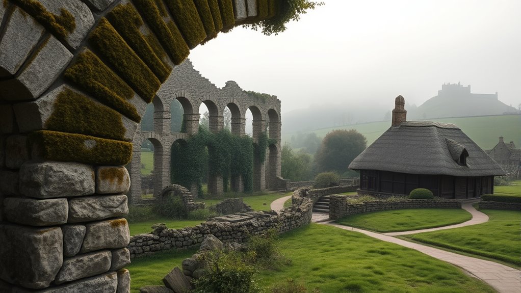 roman roads and anglo saxon settlements