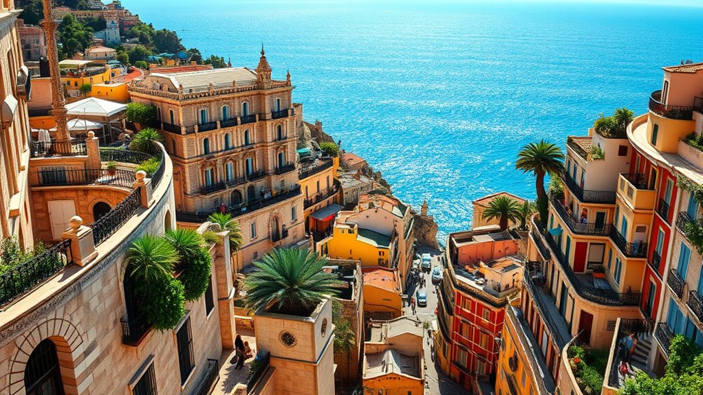 royal palace and historic streets