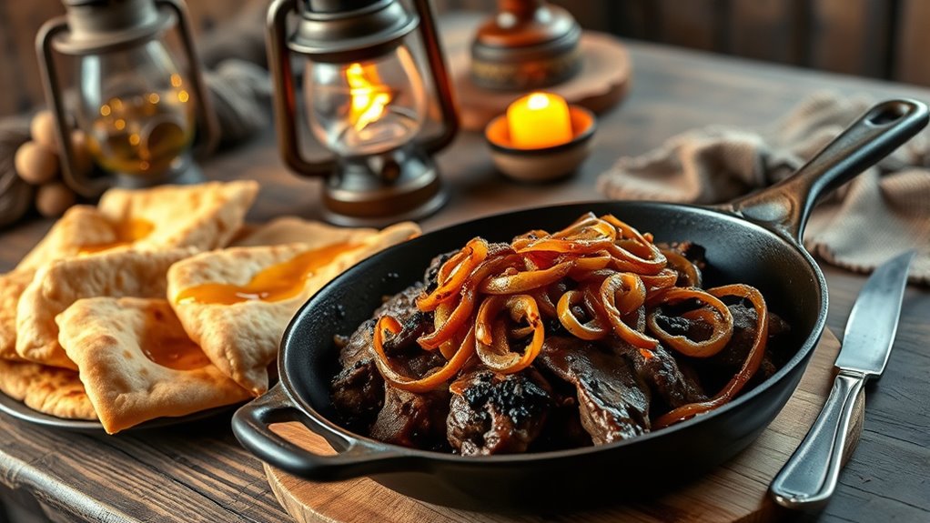 rugged hearty resourceful cuisine