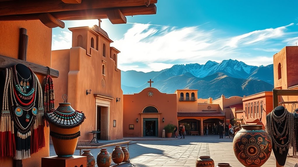 santa fe s artistic cultural landmarks