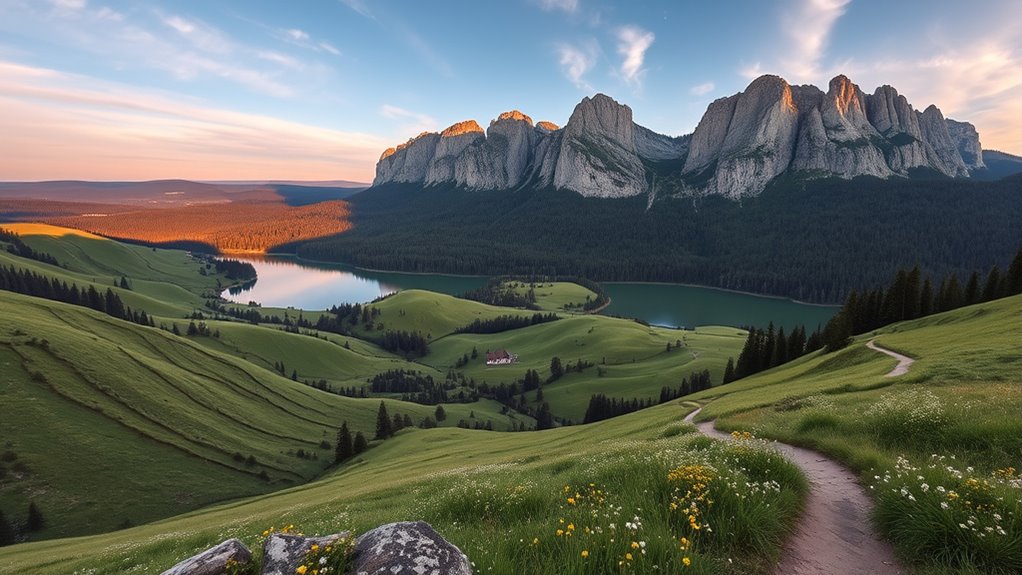 scenic natural landscapes and outdoor adventures