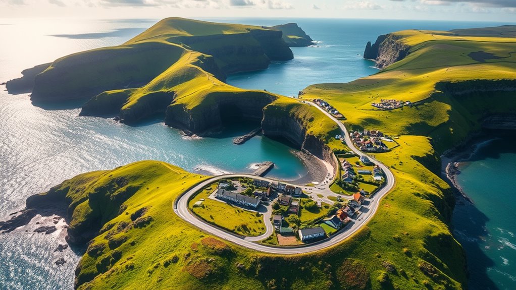 scenic routes and key sights