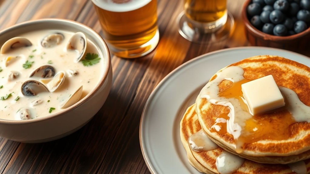 seafood maple syrup tradition