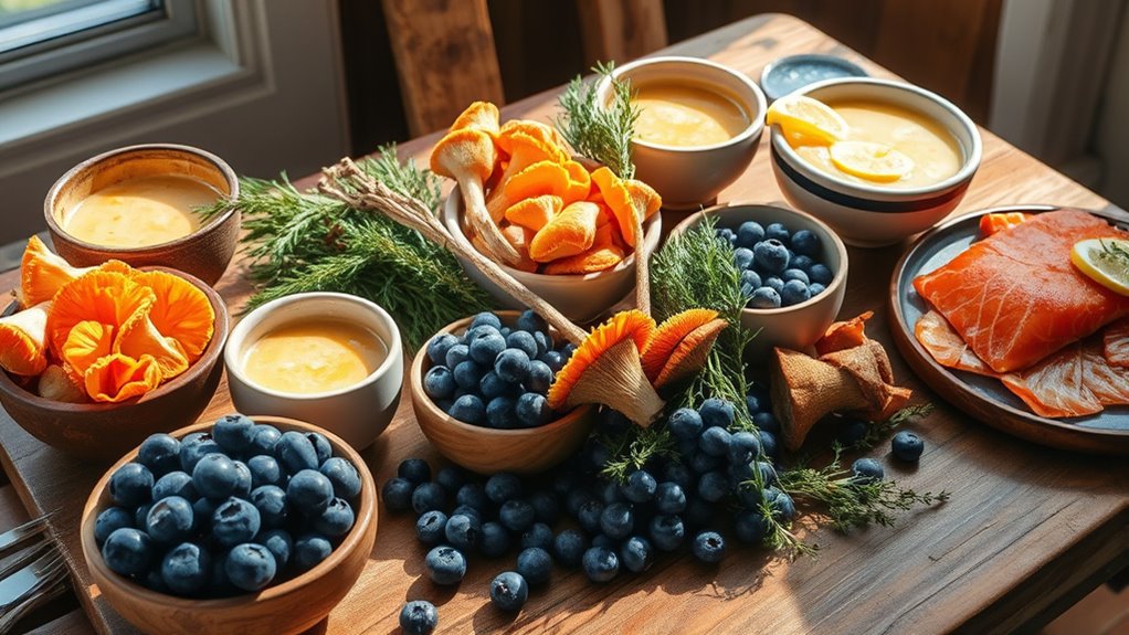 seasonal foraging enriches maine