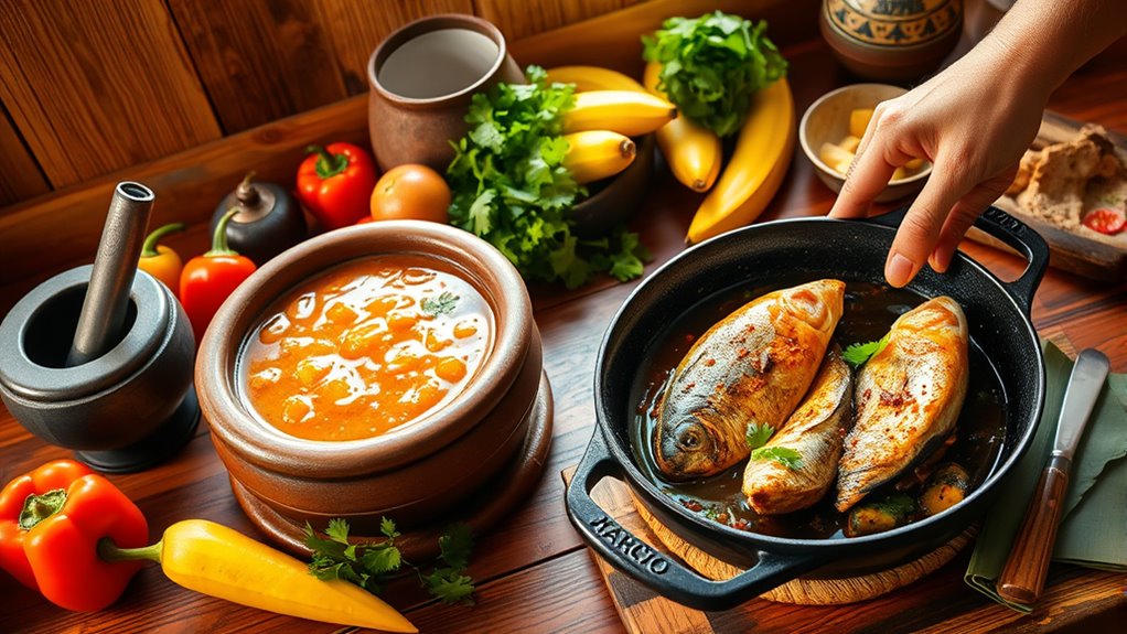 slow cooked fried boiled grilled