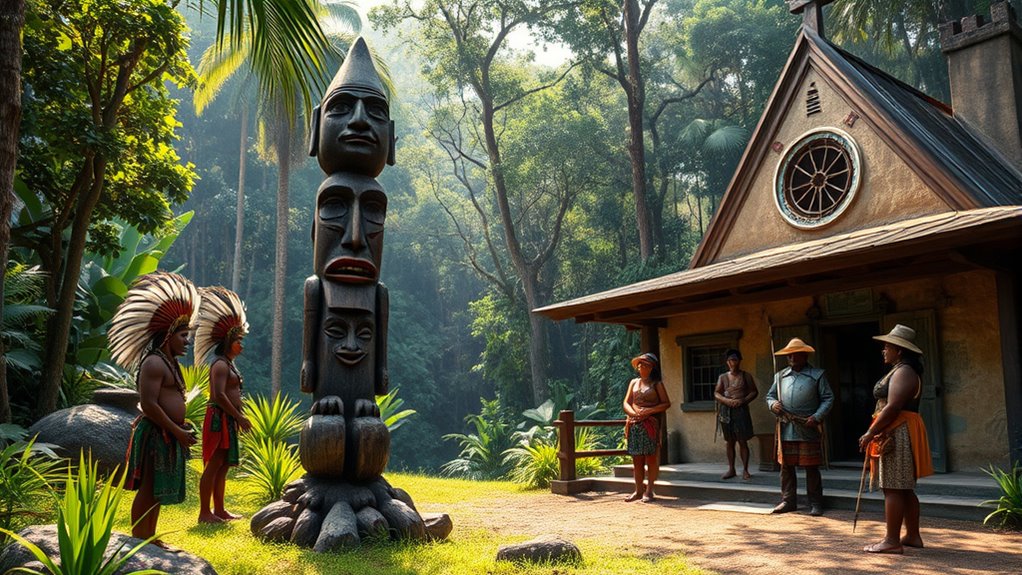 spanish colonization and indigenous retreat