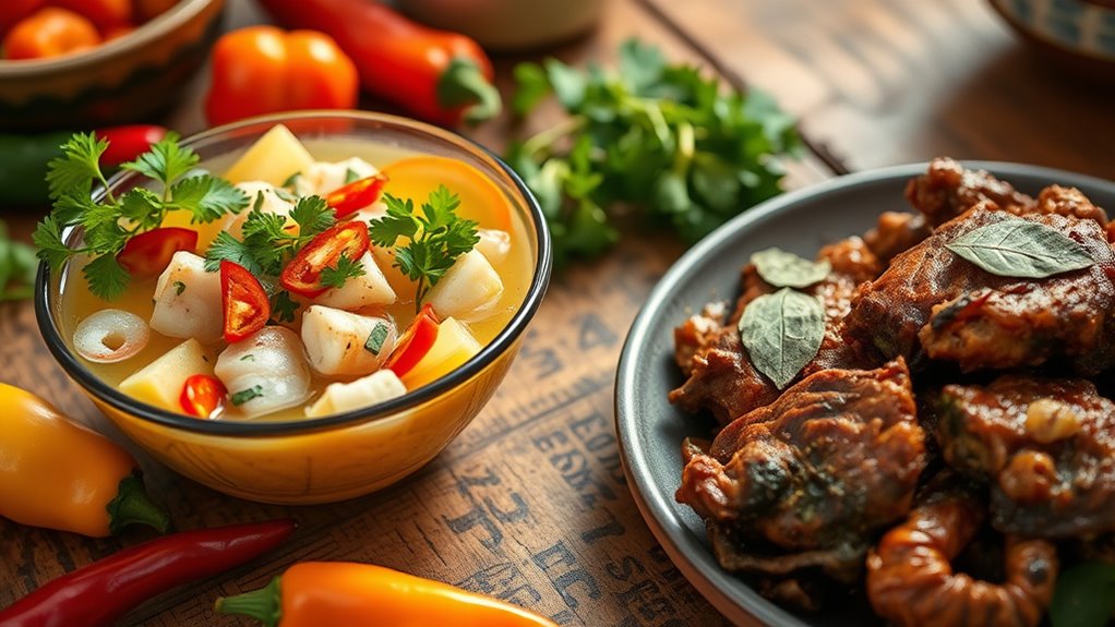 spices enhance aruban cuisine