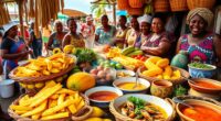 st lucia s unique food heritage