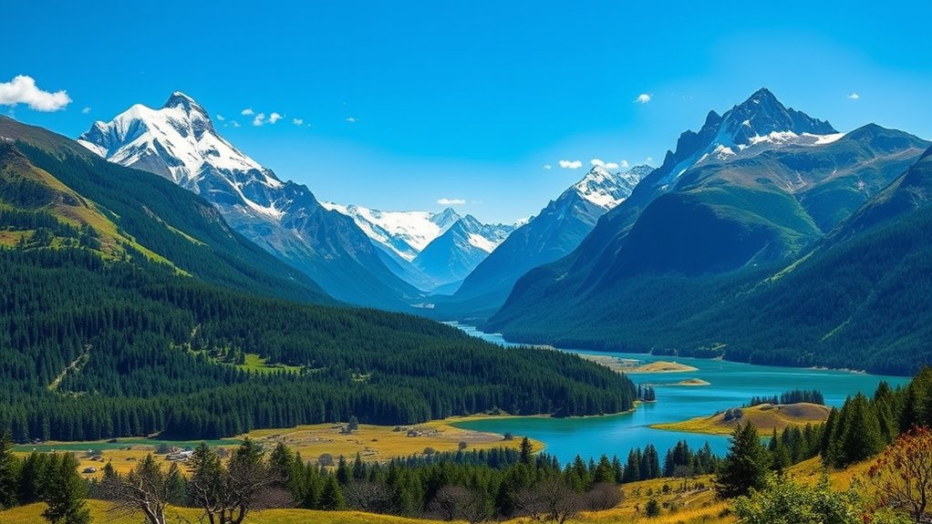 stunning landscapes and wildlife