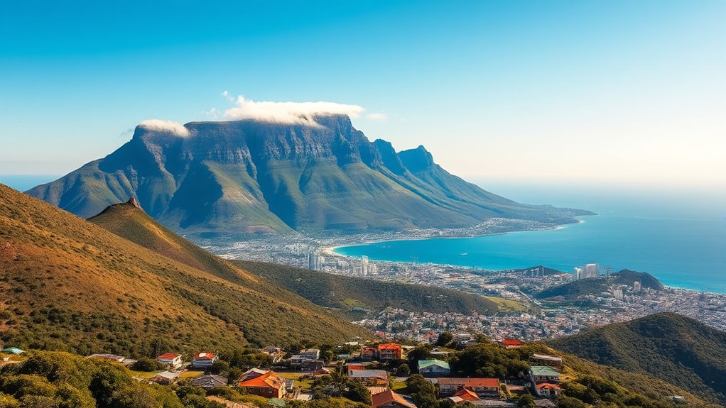 table mountain panoramic views