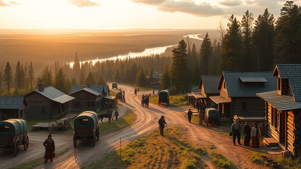 territorial formation and settlement boom