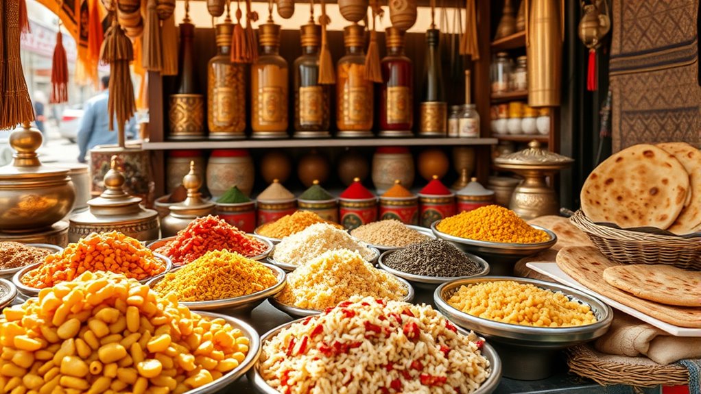 trade shapes emirati flavors