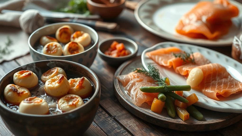 traditional preservation and regional influences