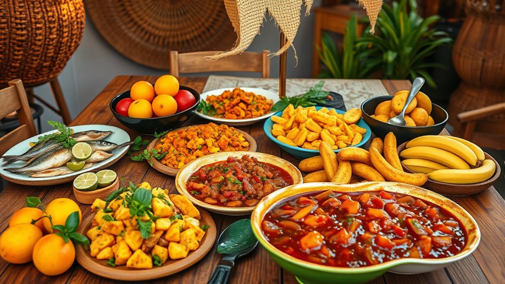 traditional st lucia celebratory dishes
