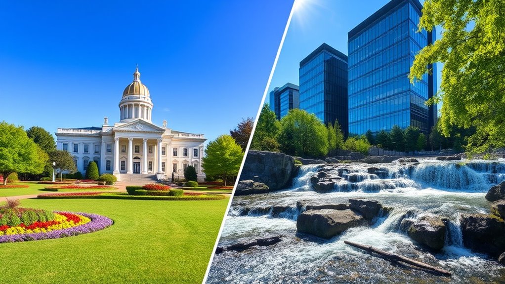 urban parks wildlife scenic landscapes