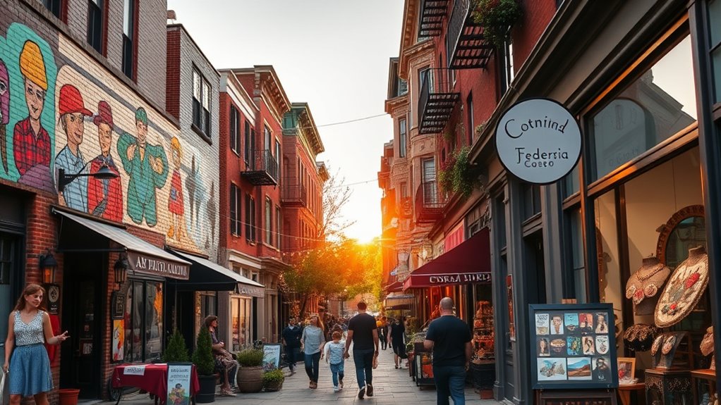 vibrant arts and neighborhoods