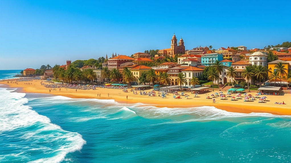 vibrant beaches and culture