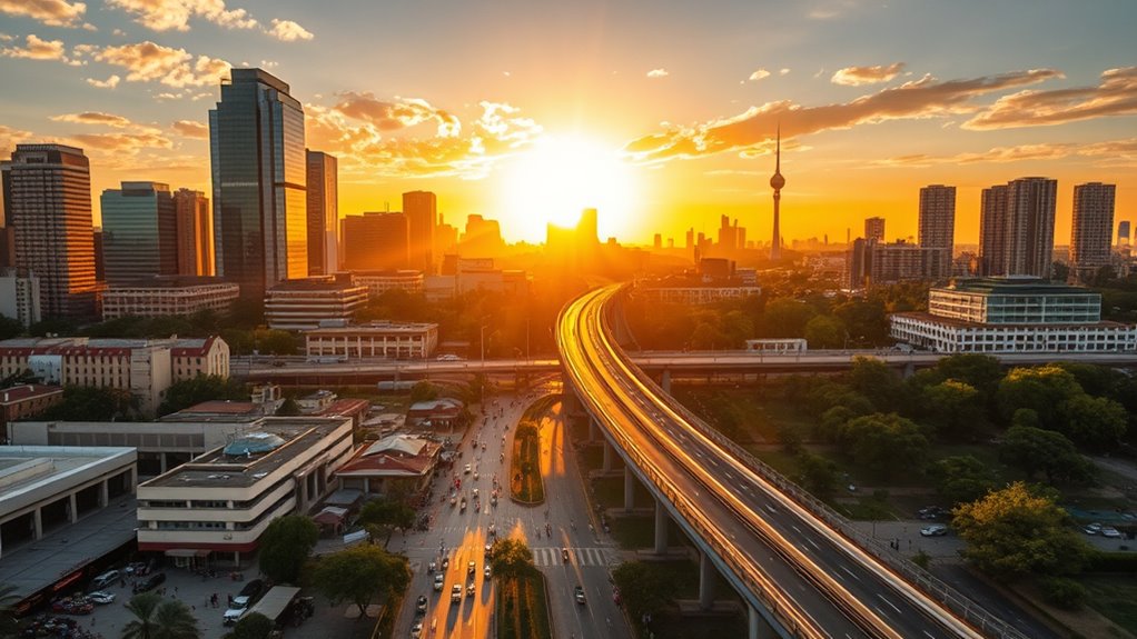 vibrant cities cultural landmarks