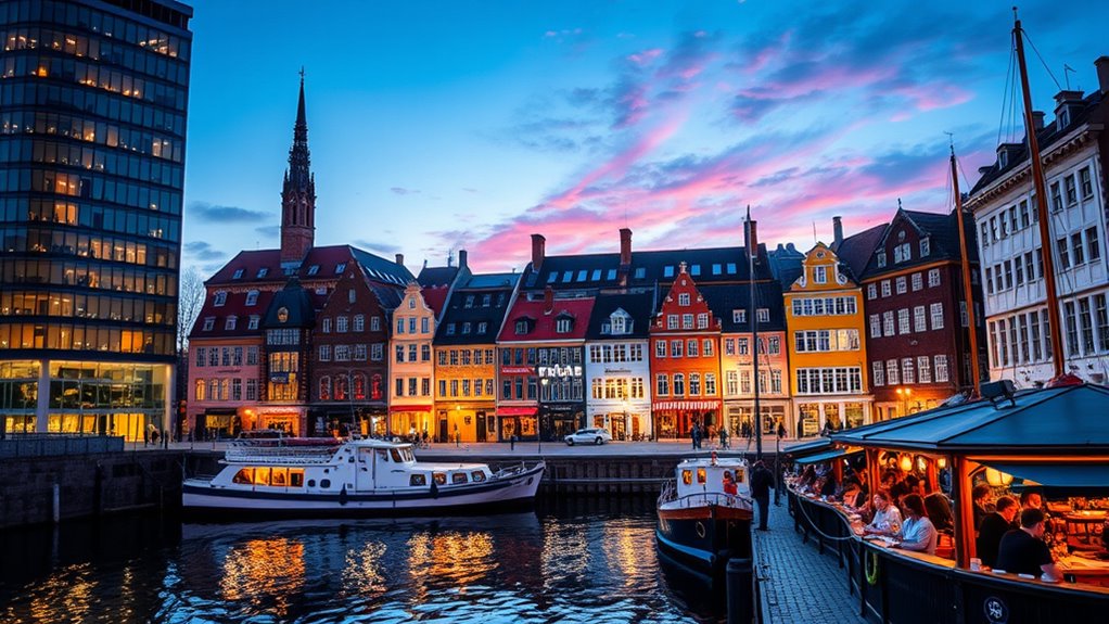 vibrant danish nightlife scenes