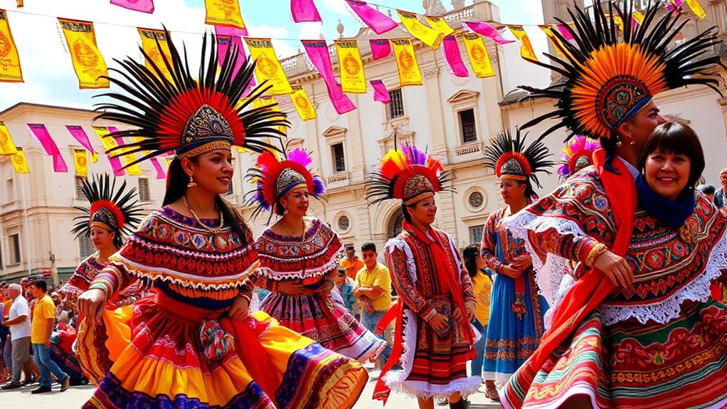 vibrant ecuadorian cultural celebrations